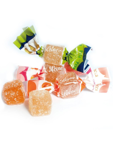 Gelatine Leone Cubifrutta Mix di Frutta – Morbide e Colorate Delizie I