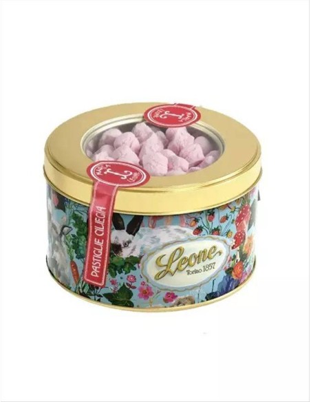 Pastiglie Tondini Leone Nathalie Lété 60g - Lattina Ciliegia 🍒