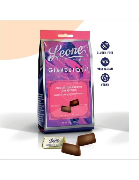 Gianduiotti Classici Leone 150g - Tradizione Piemontese in Sacchetto E