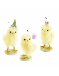 Pulcino Pasquale morbidoso h10cm | Diamante Rosa 2