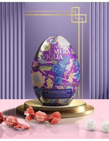 Latta Cri Cri Fondente con Nocciola Intera Leone 50g - Giardino Segret