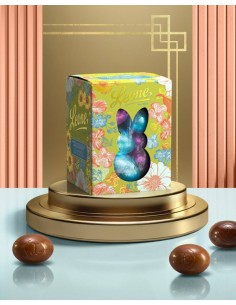 Scatolina Regalo Ovetti Ripieni Assortiti Giardino Segreto - Leone - 80 gr