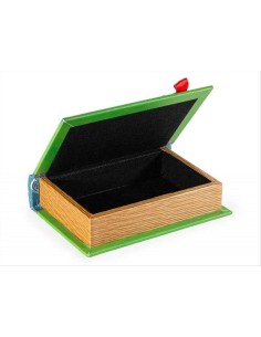 Scatola a Libro Dedica Maestra in Legno 18 cm Regalo 2