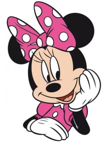 Cuscino a forma di Minnie