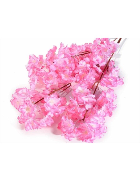 Ramo Fiore di Ciliegio Artificiale 98 cm Rosa Chiaro o Scuro