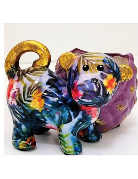 Vaso Ananas con Scimmia Bubbles - Pomme Pidou 3 varianti (1pz)