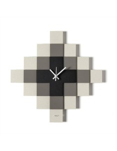 Orologio da Parete MOSAICO 35x35 cm – Design Geometrico Made in Italy