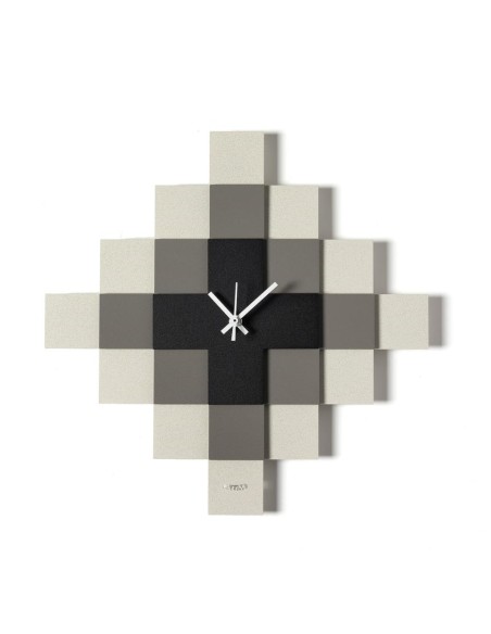 Orologio da Parete MOSAICO 35x35 cm – Design Geometrico Made in Italy