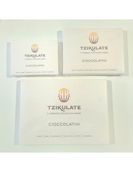Praline Classiche Tzikulate Cioccolatini Sardi Artigianali