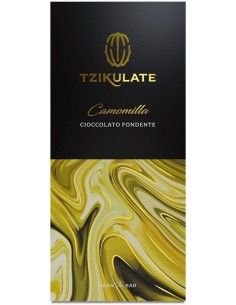 Tavoletta Cioccolato Fondente alla Camomilla Tzikulate 80g