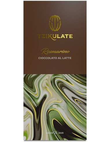Tavoletta Cioccolato al Latte al Rosmarino Tzikulate 80g