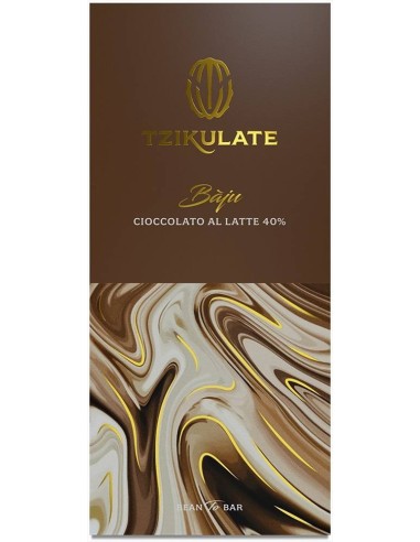 Tavoletta Cioccolato al Latte Baju 40% Tzikulate 80g