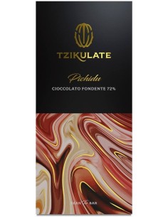 Tavoletta Cioccolato Fondente Pichidu 72% Tzikulate 80g