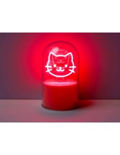 Lampada Cupola Gatto LED iTotal 7x7x12 cm - Idea Regalo
