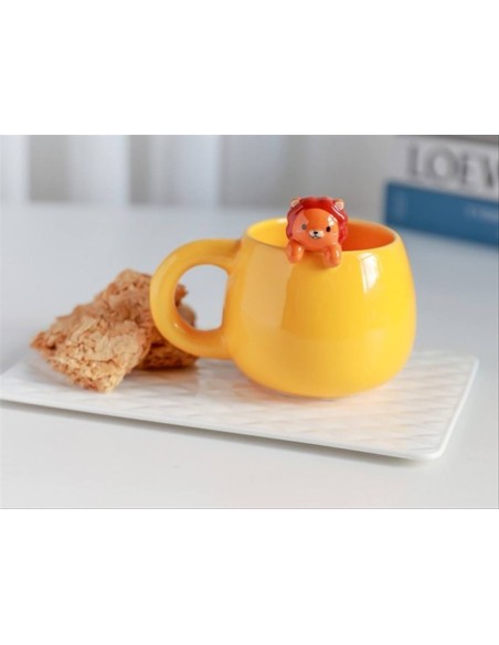 Tazza in Ceramica Leone 3D iTotal - Idea Regalo