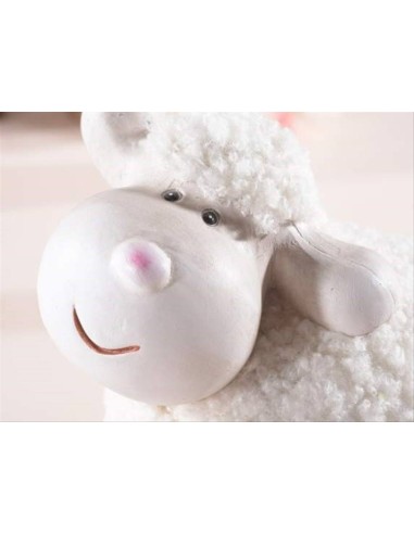 Pecora Decorativa in Terracotta 14,5 cm 2 Varianti