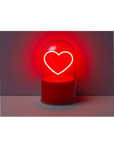 Lampada Cupola Cuore LED iTotal 7x7x12 cm - Idea Regalo
