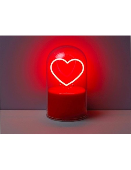 Lampada Cupola Cuore LED iTotal 7x7x12 cm - Idea Regalo