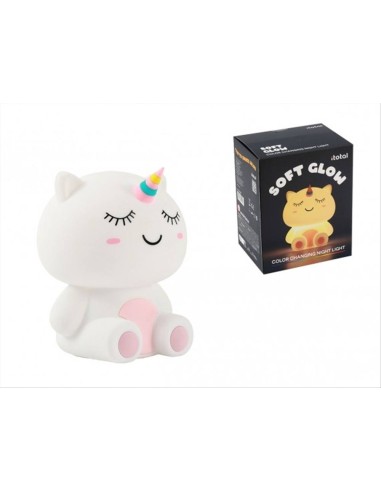 Luce Notturna Unicorno Silicone iTotal 16 cm