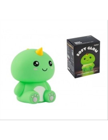 Luce Notturna Hello Dino Dinosauro Silicone iTotal 16 cm