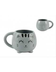 Tazza Chunky Gatto Grigio iTotal Kawaii