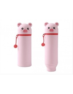 Astuccio Silicone Piggy Maialino iTotal Kawaii