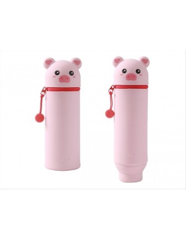 Astuccio Silicone Piggy Maialino iTotal Kawaii