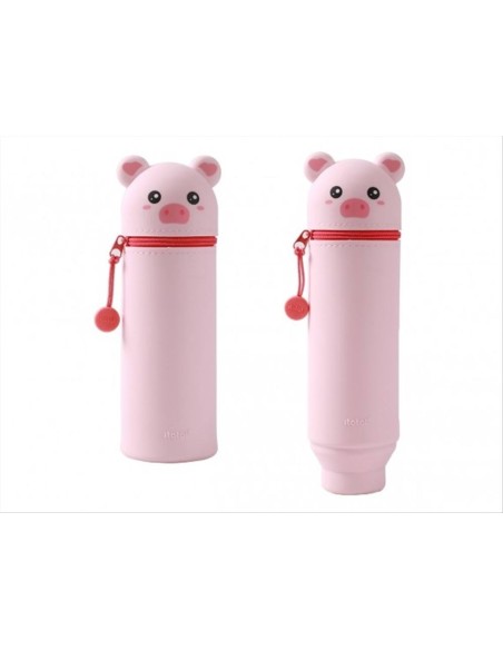 Astuccio Silicone Piggy Maialino iTotal Kawaii