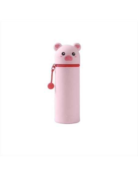 Astuccio Silicone Piggy Maialino iTotal Kawaii
