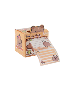 Sticky Label Rolls Kawaii ✨ 4 Fantasie - Capybara, Axolotl, Gatto, Uni 2