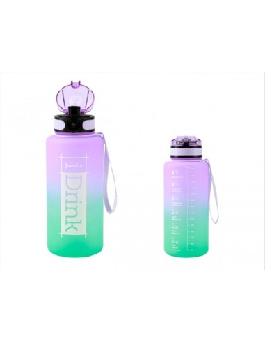 Borraccia Tritan 1500ml Viola e Verde iTotal