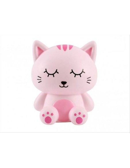 Salvadanaio Grande Gatto Rosa iTotal 27 cm - Idea Regalo