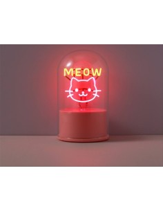 Lampada Cupola Girevole Meow Gatto LED iTotal 9x9x15 cm