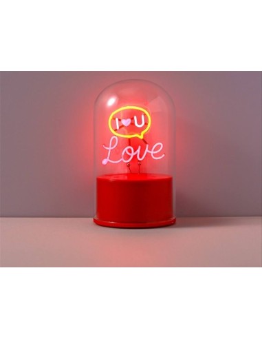 Lampada Cupola Girevole I Love You LED iTotal 9x9x15 cm