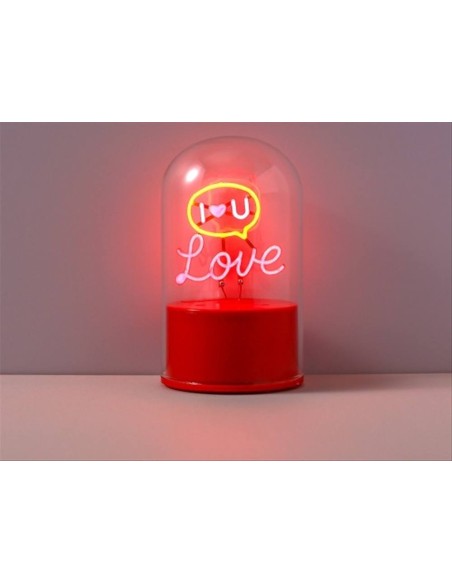 Lampada Cupola Girevole I Love You LED iTotal 9x9x15 cm