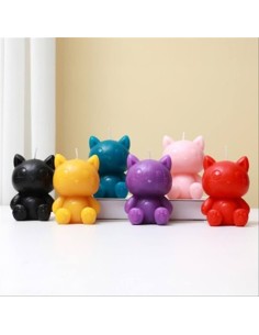 Candela Aromatizzata Gatto iTotal 10 cm - 6 Colori