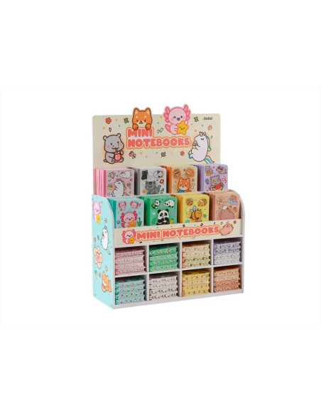 Mini Agenda A7 Animali Kawaii iTotal 8 modelli | Diamante Rosa