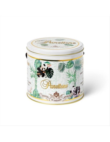 Panettone Fichi e Uvetta No Sense 750g 🎄✨ In latta metallica elegante