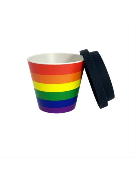 Tazzina Caffè Love is Love 90ml con Tappo Silicone iTotal