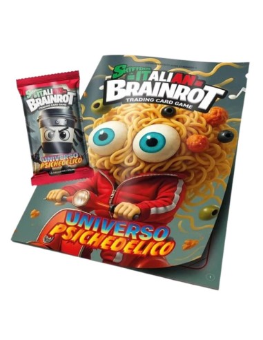Album Carte Collezionabili Italian Brainrot – Starter Pack 7 Carte Uni