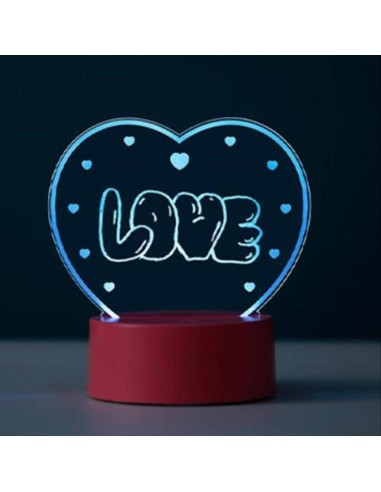 Lampada DIY FOLLOW YOUR HEART iTOTAL – Cuore DIY