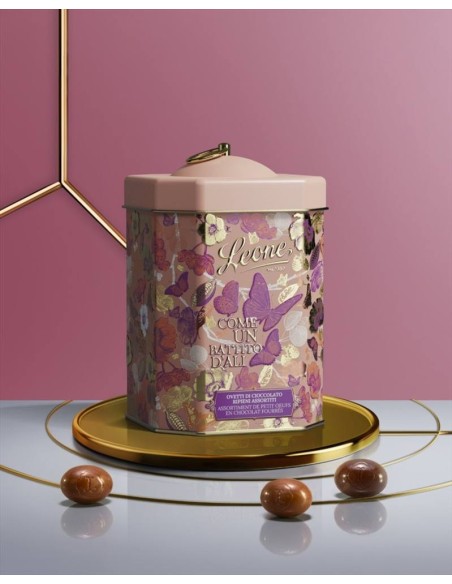 Latta Lanterna Ovetti Ripieni Misti Leone 350g - Giardino Segreto