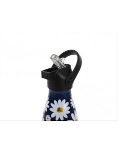 Tappo Pull-Up Nero iDRINK per Borraccia - 5,5x5,5x7,2 cm