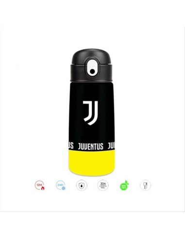 Borraccia termica JUVENTUS Seven 460ml in acciaio - Caldo 12h Freddo 2
