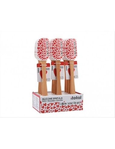 Spatola FOLLOW YOUR HEART Cuori ❤️ - Perfetta per le tue ricette d’amo