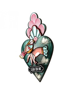 Cuore Ex Voto Grande- Lean on me/Sostienimi 2