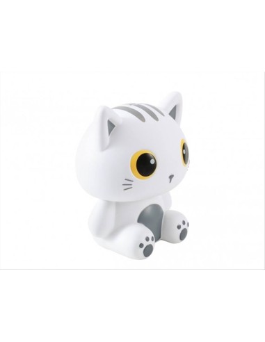 Salvadanaio Gatto Bianco Verticale 27 cm - Design iTotal in ABS