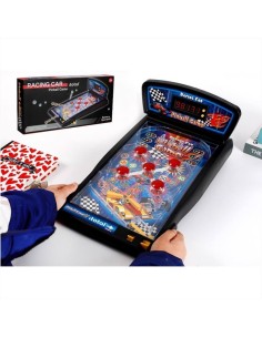 iTOTAL Flipper Pinball grande Racing Car | Diamante Rosa