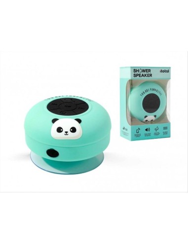 Speaker Bluetooth impermeabile Panda con ventosa