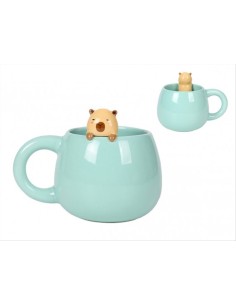 Tazza in Ceramica Capybara 3D iTOTAL - Mug Divertente con Confezione R